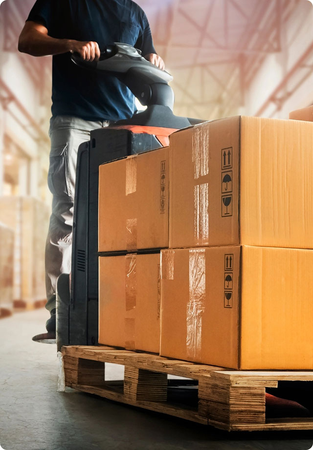 Lifting pallet
